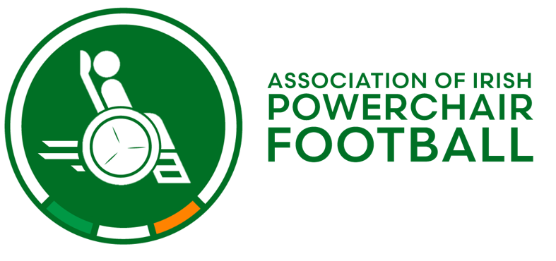 ASSOCIATION OF IRISH POWERCHAIR FOOTBALL LOGO