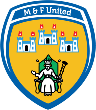 M and F United club crest