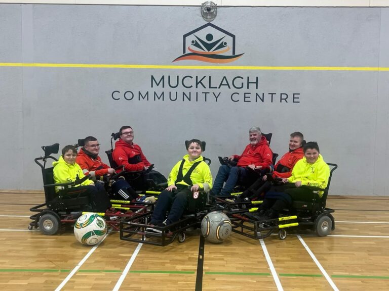 Midlands United Powerchair Football Club representative